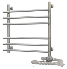 Электрический полотенцесушитель Акванерж модерн прямая групповая 600x600 правый тэн Aquanerzh