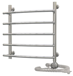 Электрический полотенцесушитель Акванерж модерн дуга 600x600 правый тэн Aquanerzh