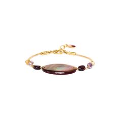 Браслет из бижутерного сплава с аметистом р.20 Nature Bijoux NB23.1-13-42793