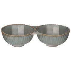 Набор из 2 штук Менажница 2 секции Bronco Soul Kitchen 16х8х4см 70мл синий 189-355_