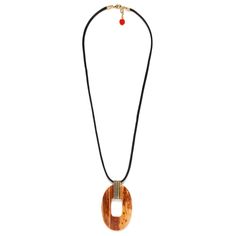 Колье из бижутерного сплава со смолой 77 см Nature Bijoux NB23.1-15-42580