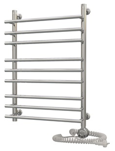 Электрический полотенцесушитель Акванерж модерн прямая групповая 800x600 правый тэн Aquanerzh