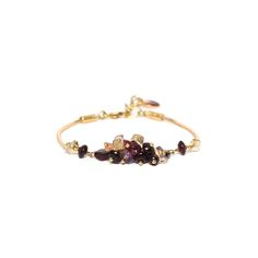 Браслет из бижутерного сплава с аметистом р.19,5 Nature Bijoux NB23.1-13-42790