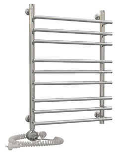 Электрический полотенцесушитель Акванерж модерн прямая групповая 800x500 левый тэн Aquanerzh