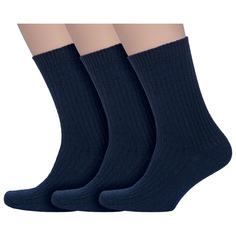 Комплект носков мужских Hobby Line 3-6258 синих one size