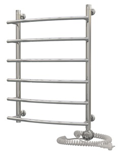 Электрический полотенцесушитель Акванерж модерн дуга 800x500 правый тэн Aquanerzh