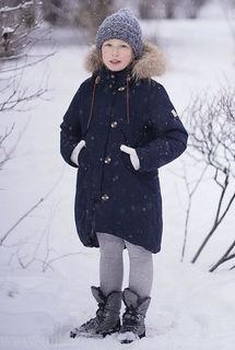 Парка детская Batik 227-20з-1, синий, 140 Батик