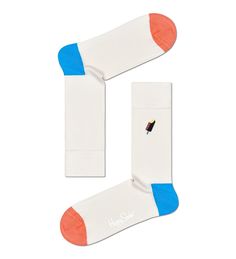 Носки унисекс Happy Socks BEIC01 1300 бежевые 25