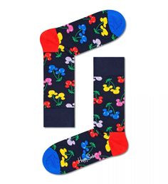 Носки унисекс Happy Socks DNY01 6500 черные 25