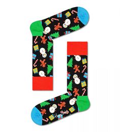 Носки унисекс Happy Socks BIO01 черные 29