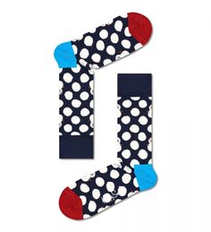 Носки унисекс Happy Socks BDS01 синие 29