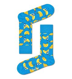 Носки унисекс Happy Socks BSU01 голубые 25