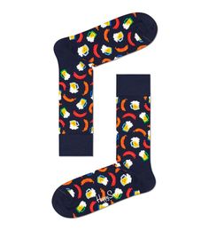 Носки унисекс Happy Socks BAS01 черные 25