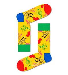 Носки унисекс Happy Socks DNY01 2201 желтые 29