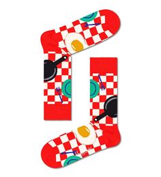 Носки унисекс Happy Socks EBI01 красные 25