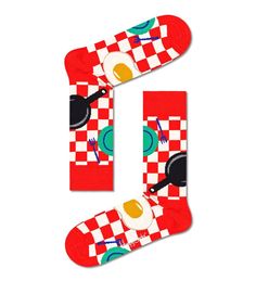 Носки унисекс Happy Socks EBI01 красные 25