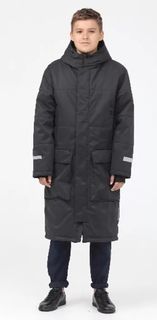 Пальто детское BRINCO FW20220621-И, черный, 146