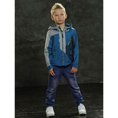 Брюки детские Pelican BFP3114, синий, 86