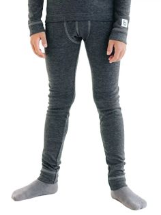 Термобелье детское низ Batik 362-21з-1, темно-серый, 98 Батик