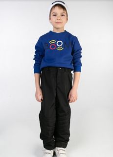 Брюки детские Boom 101272_BOB, черный, 116