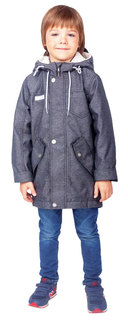 Парка детская Batik 137-19в-1, серый, 104 Батик