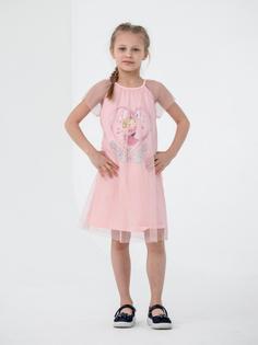 Платье детское Cherubino CSKG 63082-27-311, розовый, 110