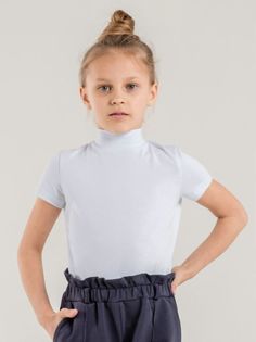 Водолазка детская Cherubino CWJG 63201-20, белый, 122