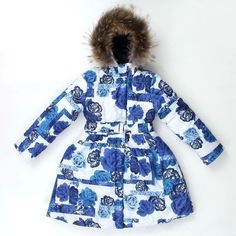 Пальто детское Batik 05-1-17з, белый, 110 Батик