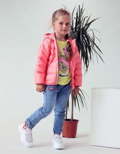 Куртка детская Аврора 897-У, розовый, 128 Aurora