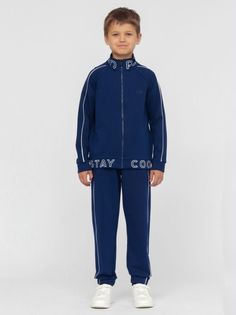 Костюм детский Cherubino CWJB 90110-41, темно-синий, 152