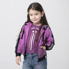 Куртка детская Cherubino CSKG 62644, фиолетовый, 98