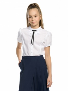 Блузка детская Pelican GWCT7096, белый, 134