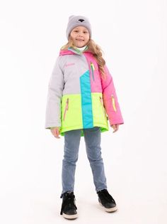 Куртка детская Boom 101421_BOG вар.2, розовый, 164