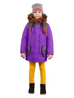 Куртка детская Boom 64353_BOG, фиолетовый, 122
