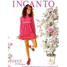 Платье детское INCANTO 551002 FF, розовый, 140