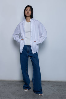 Рубашка женская Incity 1.1.1.23.01.04.02316 белая M