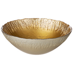 Набор из 6 штук Салатник Bronco Golden glow 16.5см стекло 336-142_