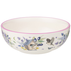 Набор из 2 штук Салатник Agness Прованс Лаванда 16.5х16.5х6см 800мл керамика 358-2006_