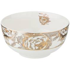 Набор из 4 штук Салатник Lefard Golden rose 14см белый фарфор 133-325_
