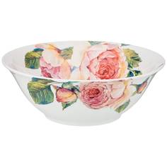 Набор из 4 штук Салатник-тарелка суповая Lefard Винтаж 18см 750мл фарфор 415-2040_