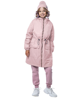 Парка детская NIKASTYLE 5м3223, пудровый, 146