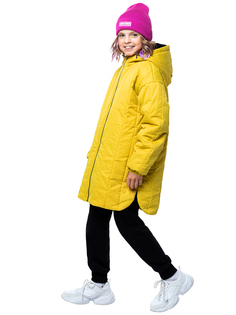 Куртка детская NIKASTYLE 4м4023, желтый, 158