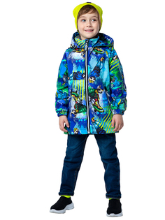 Ветровка детская NIKASTYLE 4л1723, синий, 104