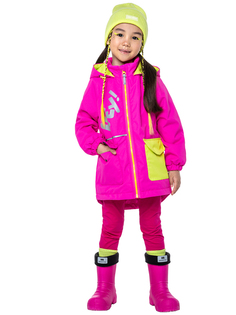 Куртка детская NIKASTYLE 4м2823, розовый, 98