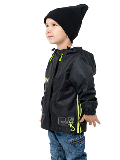 Ветровка детская NIKASTYLE 4л4923, черный, 104