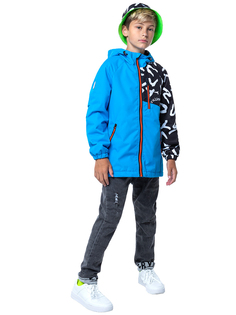 Ветровка детская NIKASTYLE 4л2523, голубой, 170