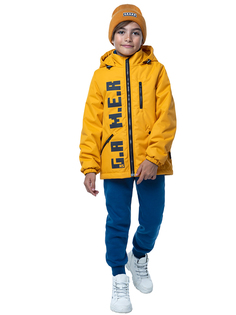 Куртка детская NIKASTYLE 4м3523, желтый, 152