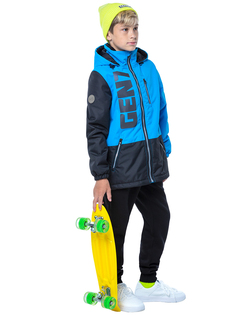 Куртка детская NIKASTYLE 4м2923, голубой, 140