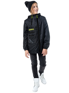 Ветровка детская NIKASTYLE 4л5123, черный, 164