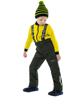 Брюки детские NIKASTYLE 2л3123, хаки, 122